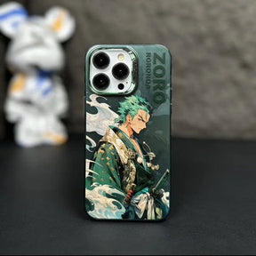 One Piece Roronoa Zoro Anime Case With Camera Bumper Z7