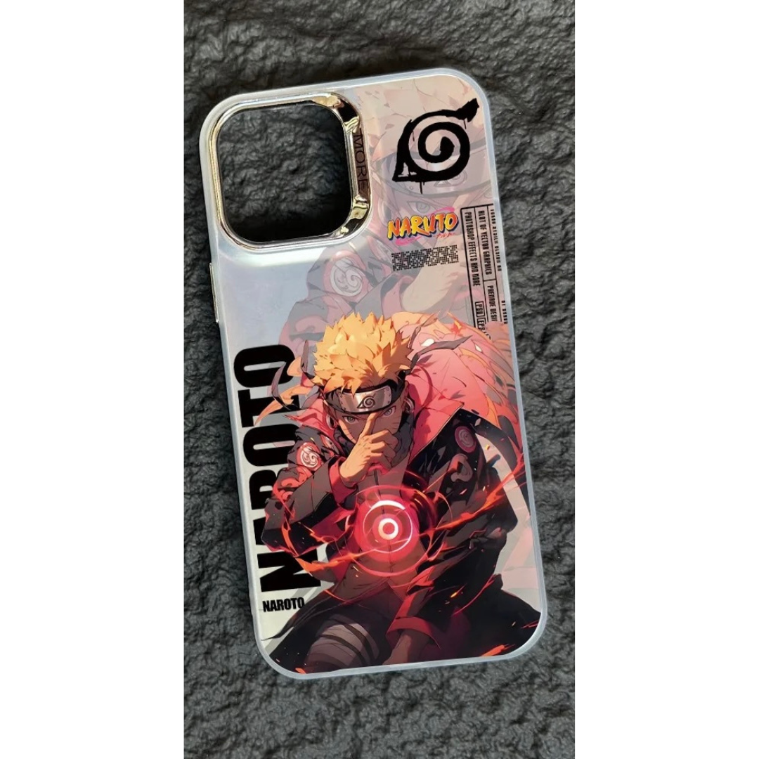 Naruto Anime Electroplated Case With Camera Bumper N3