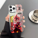 Dragon Ball Z Goku Anime Electroplated Case With Camera Bumper G1