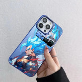 Dragon Ball Z Vegeta Anime Electroplated Case With Camera Bumper V2