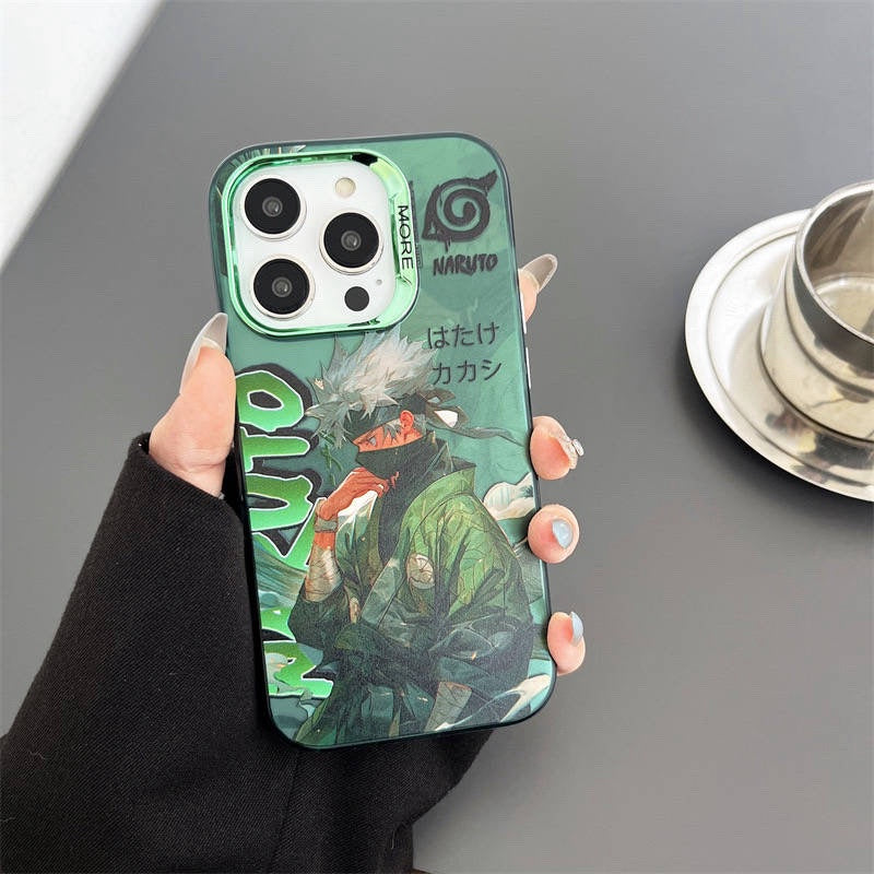 Naruto Anime Electroplated Case With Camera Bumper N5