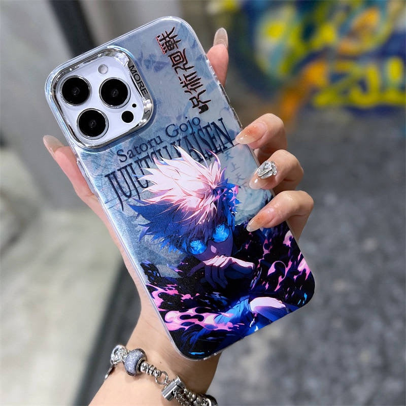 Jujutsu Kaisen Satoru Gojo Anime Electroplated Case with Camera Bumper G5