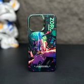 One Piece Roronoa Zoro Anime Case With Camera Bumper Z5