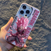 Dragon Ball Z Vegeta Anime Electroplated Case With Camera Bumper V1