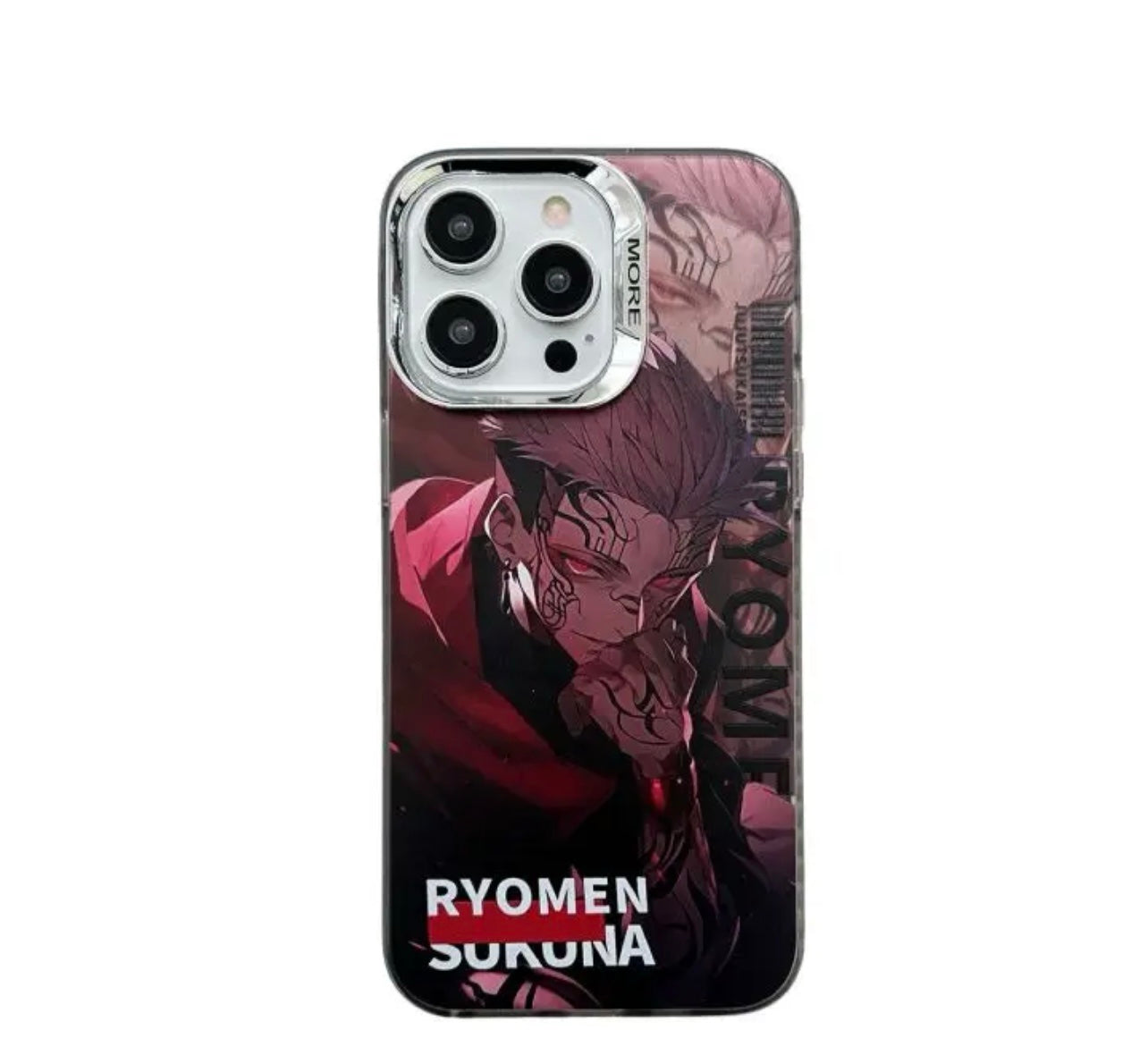 Jujutsu Kaisen Ryomen Sukuna Anime Electroplated Case with Camera Bumper RS2