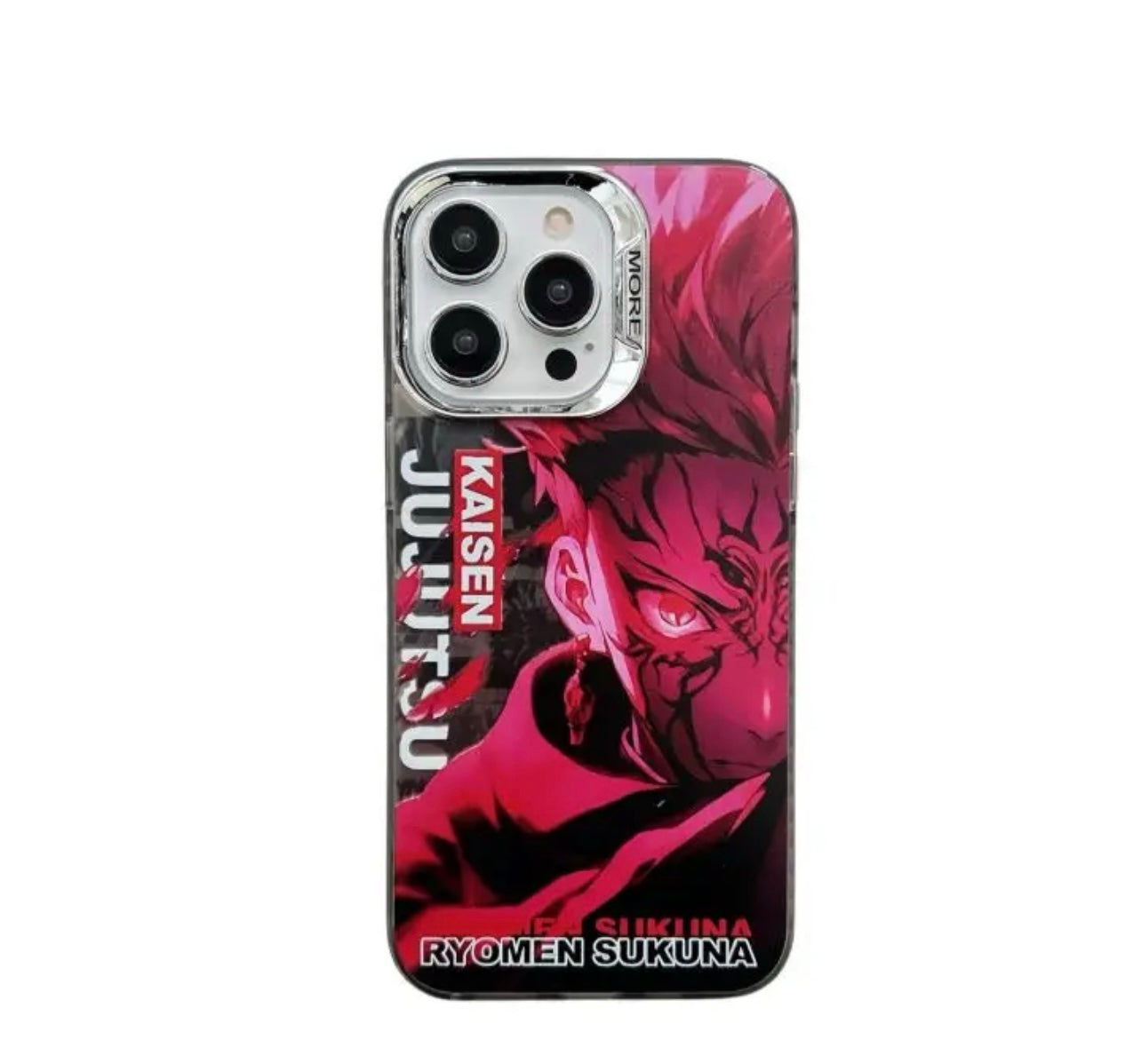 Jujutsu Kaisen Ryomen Sukuna  Anime Electroplated Case with Camera Bumper RS4