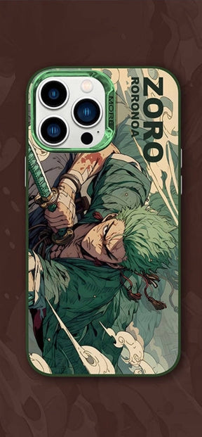 One Piece Roronoa Zoro Anime Case With Camera Bumper Z1