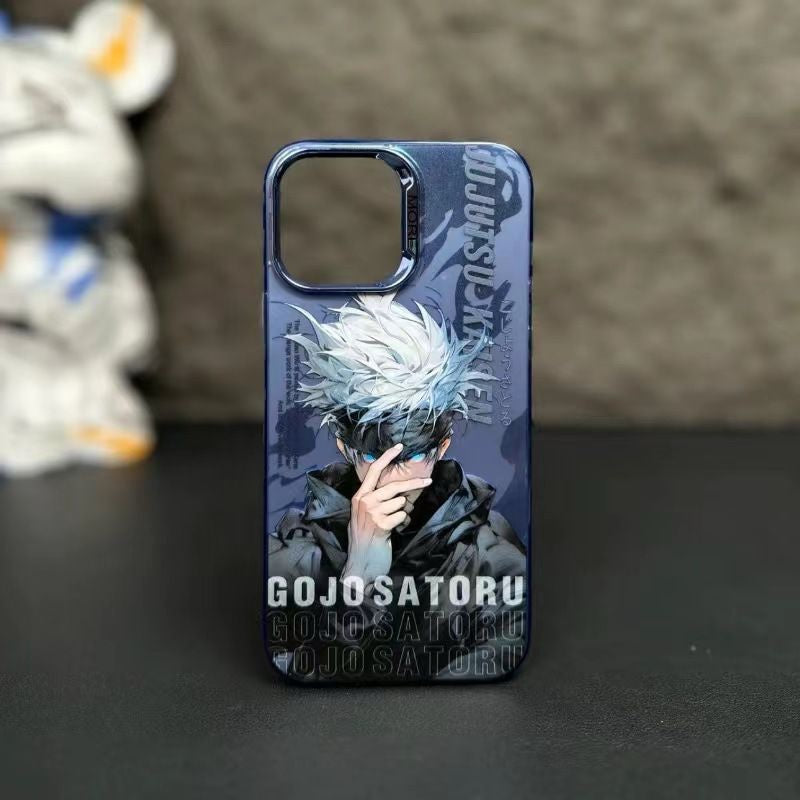 Jujutsu Kaisen Satoru Gojo Anime Electroplated Case with Camera Bumper G6