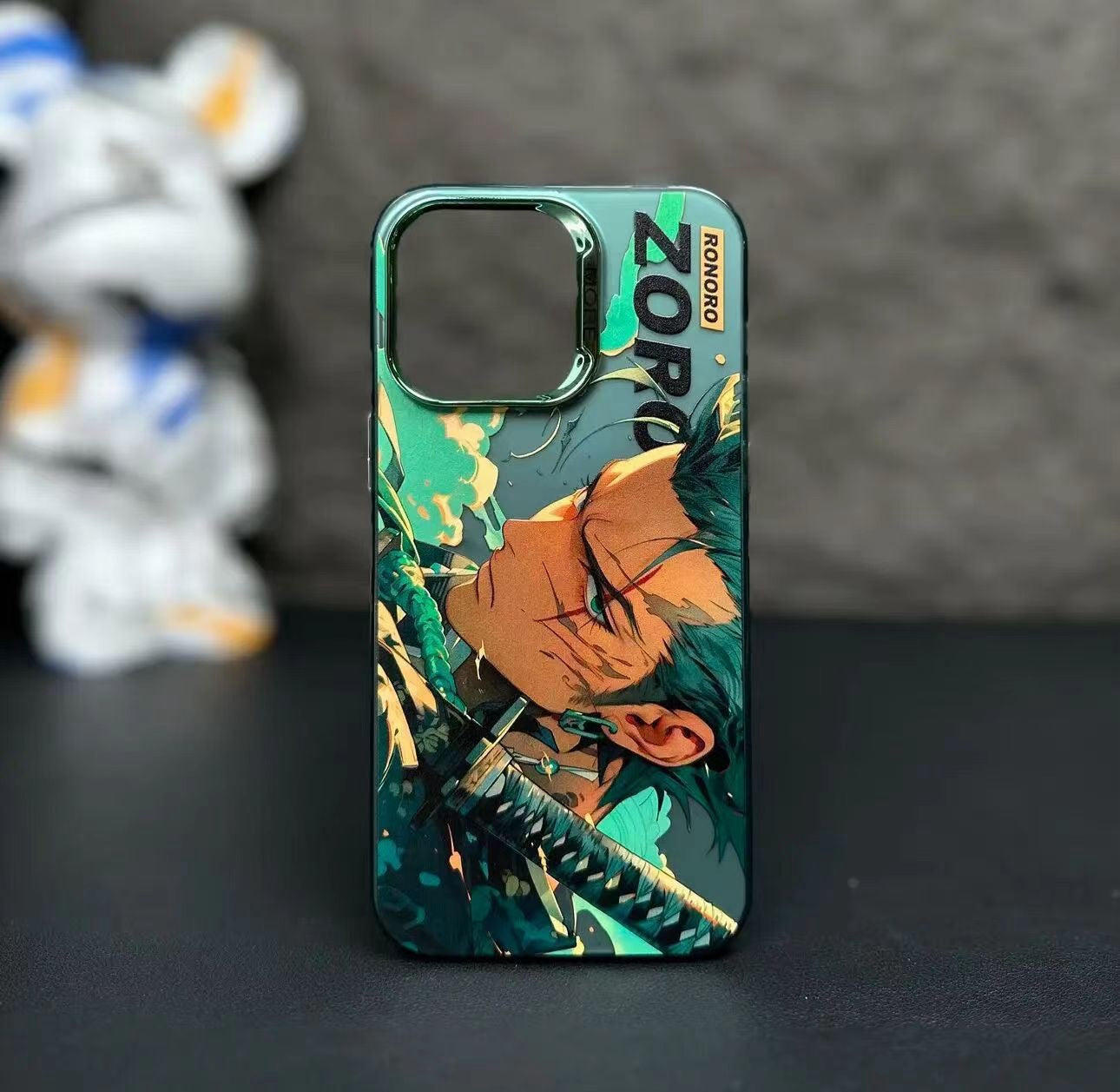 One Piece Roronoa Zoro Anime Case With Camera Bumper Z3