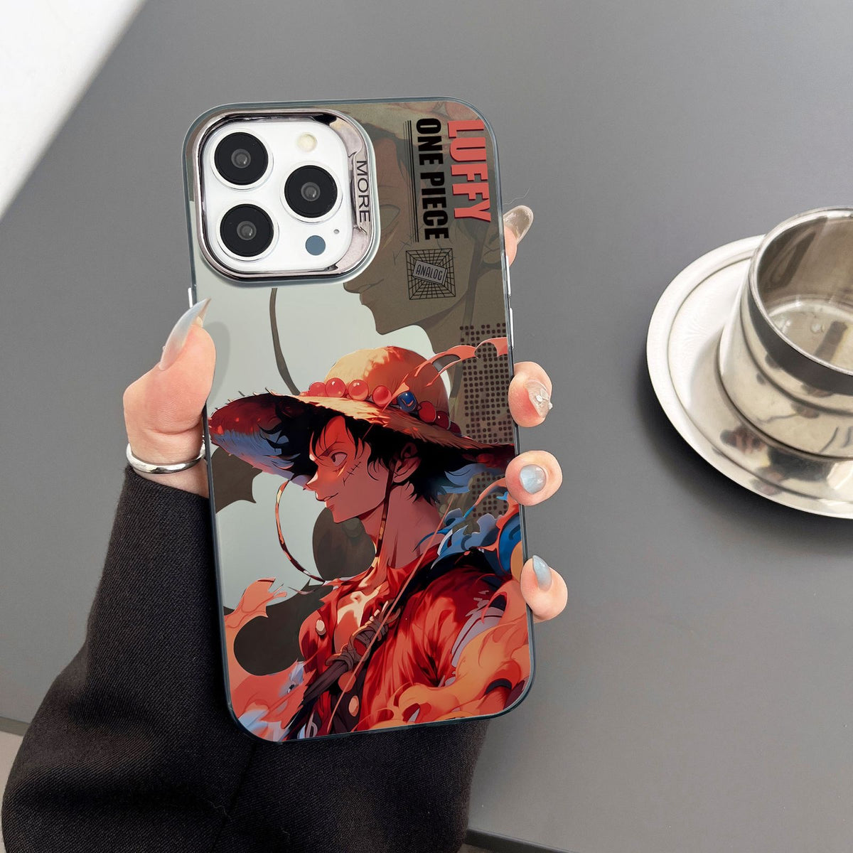 One Piece Luffy Anime Case With Camera Bumper L2